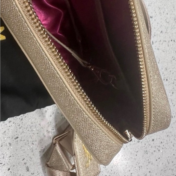 NWT White Elm Limited Edition Color Gold Sparkle Bexley with Dust bag - Picture 5 of 9